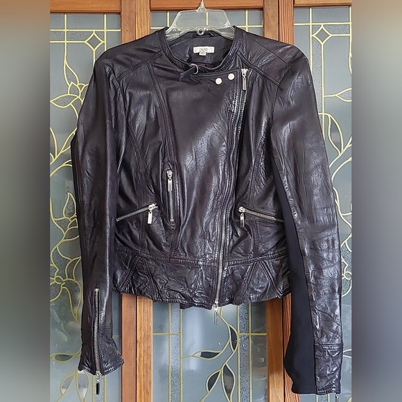 Cache Leather Jacket Sz. M - Picture 3 of 7